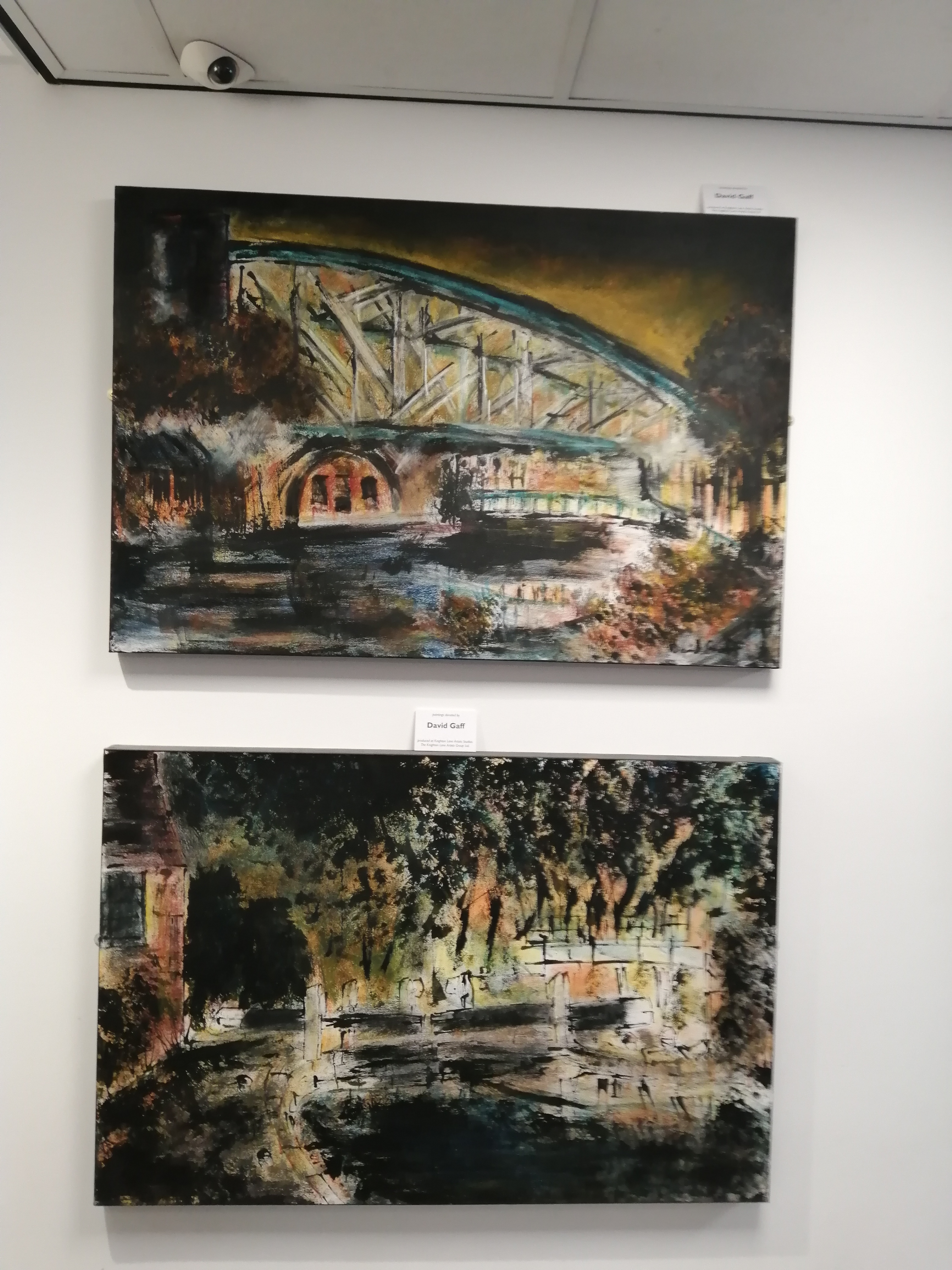 Artwork donated to the Adult Education Centre Leic